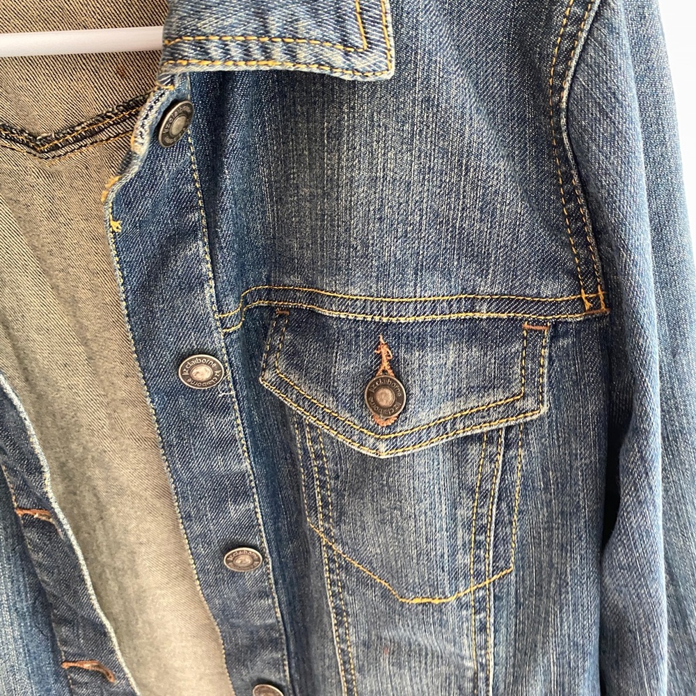 Liz Claiborne, SZ small Blue Jean jacket, 2 front pockets and two side pockets - Picture 11 of 16